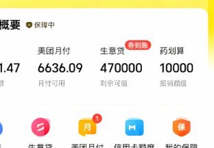 美团月付怎么套?